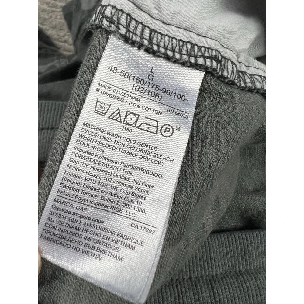 Gap Camouflage Joggers Womens Large‎ Pull On Elastic Waist Cargo - Picture 14 of 16